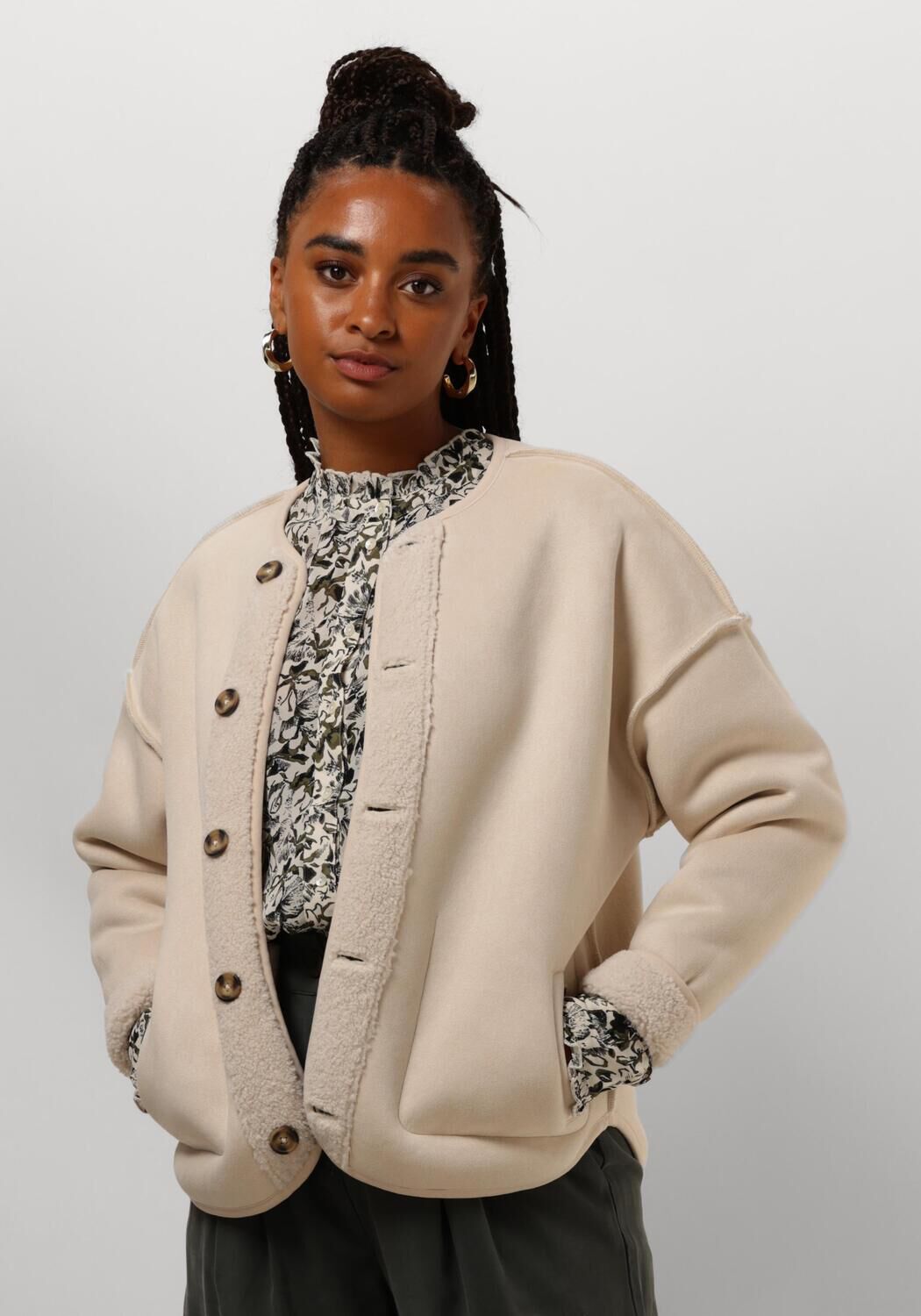 CIRCLE OF TRUST Dames Jassen Gwen Jacket Ecru