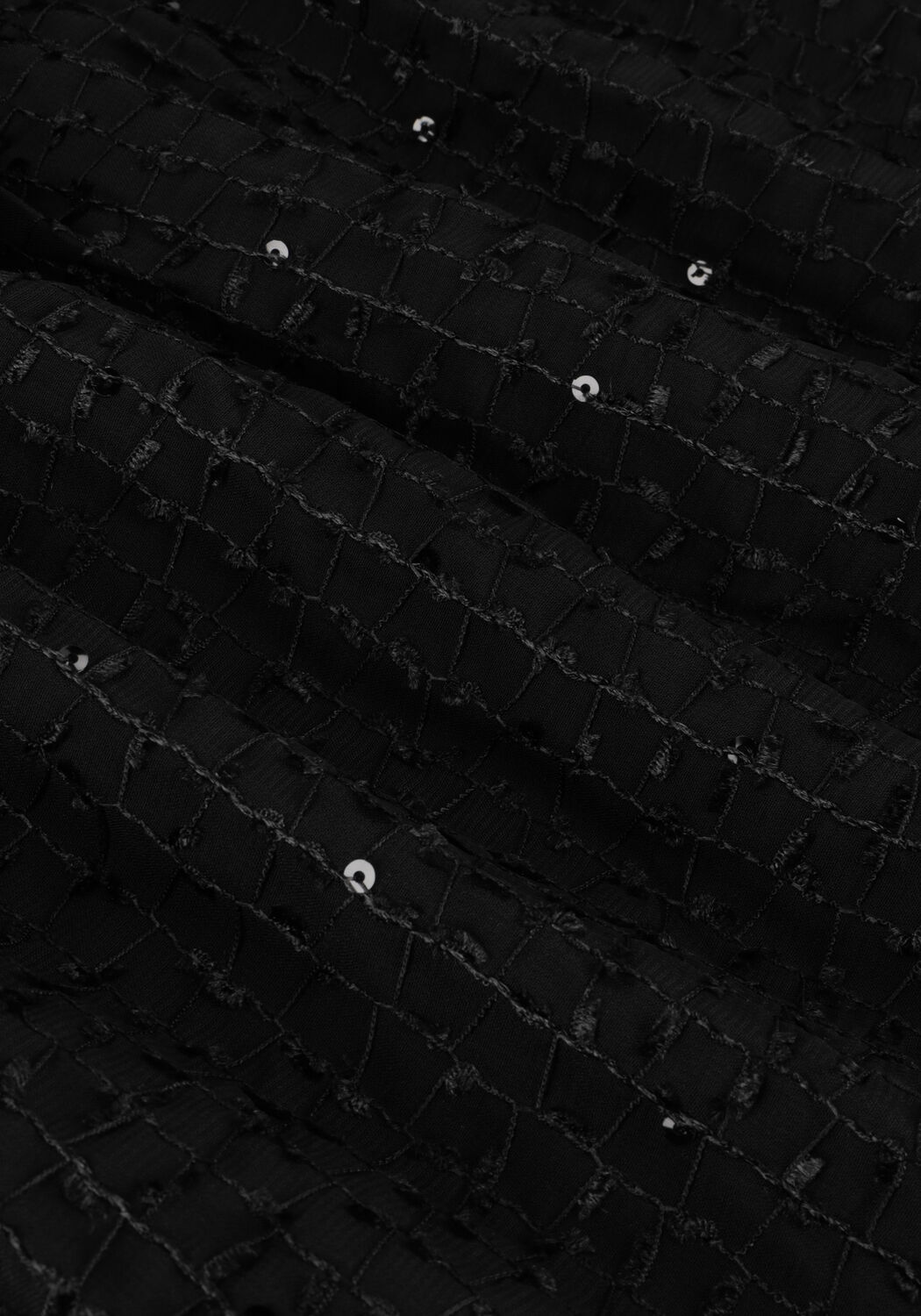 Zwarte NEO NOIR Mini jurk BLUNT GLAM DRESS - large