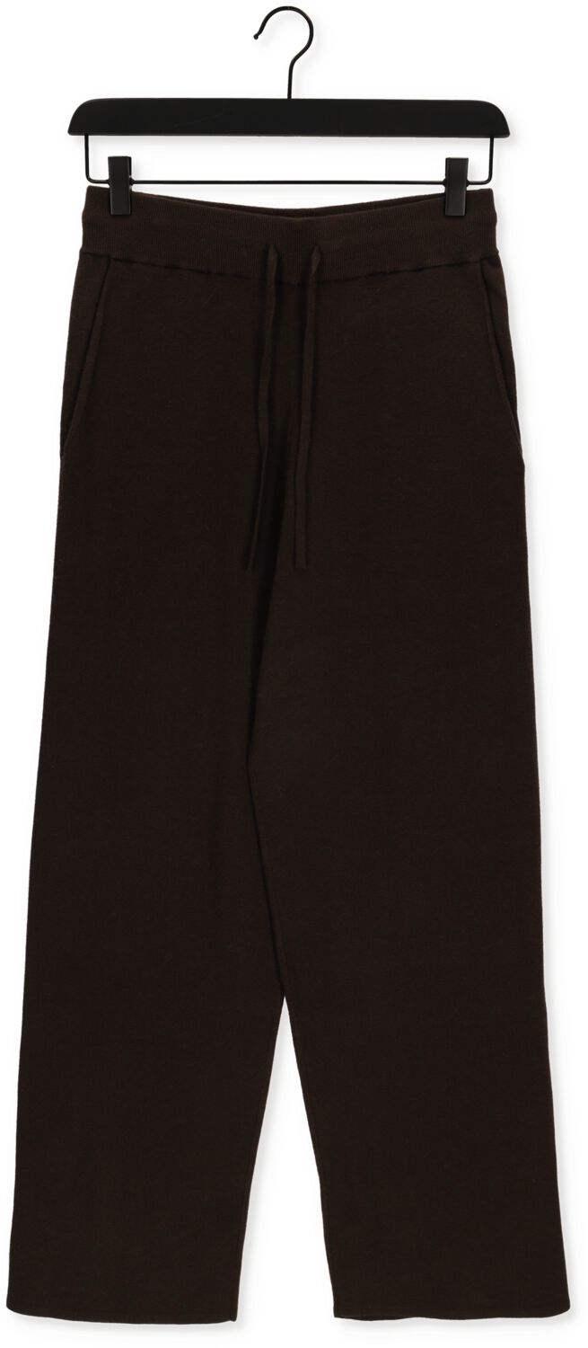 KNIT-TED Dames Broeken Noor Pant Bruin