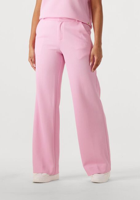 Lichtroze POM AMSTERDAM Pantalon WIDE LEG ROSE - large