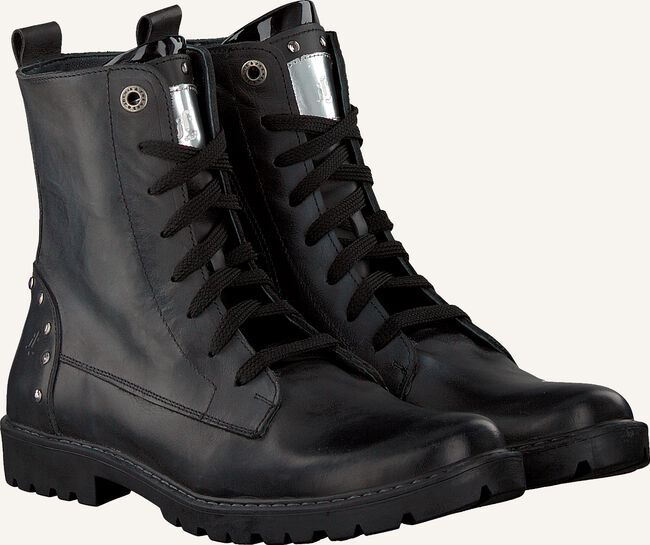 Zwarte JOCHIE & FREAKS Veterboots 19380 Zwarte JOCHIE & FREAKS Veterboots 19380 - large