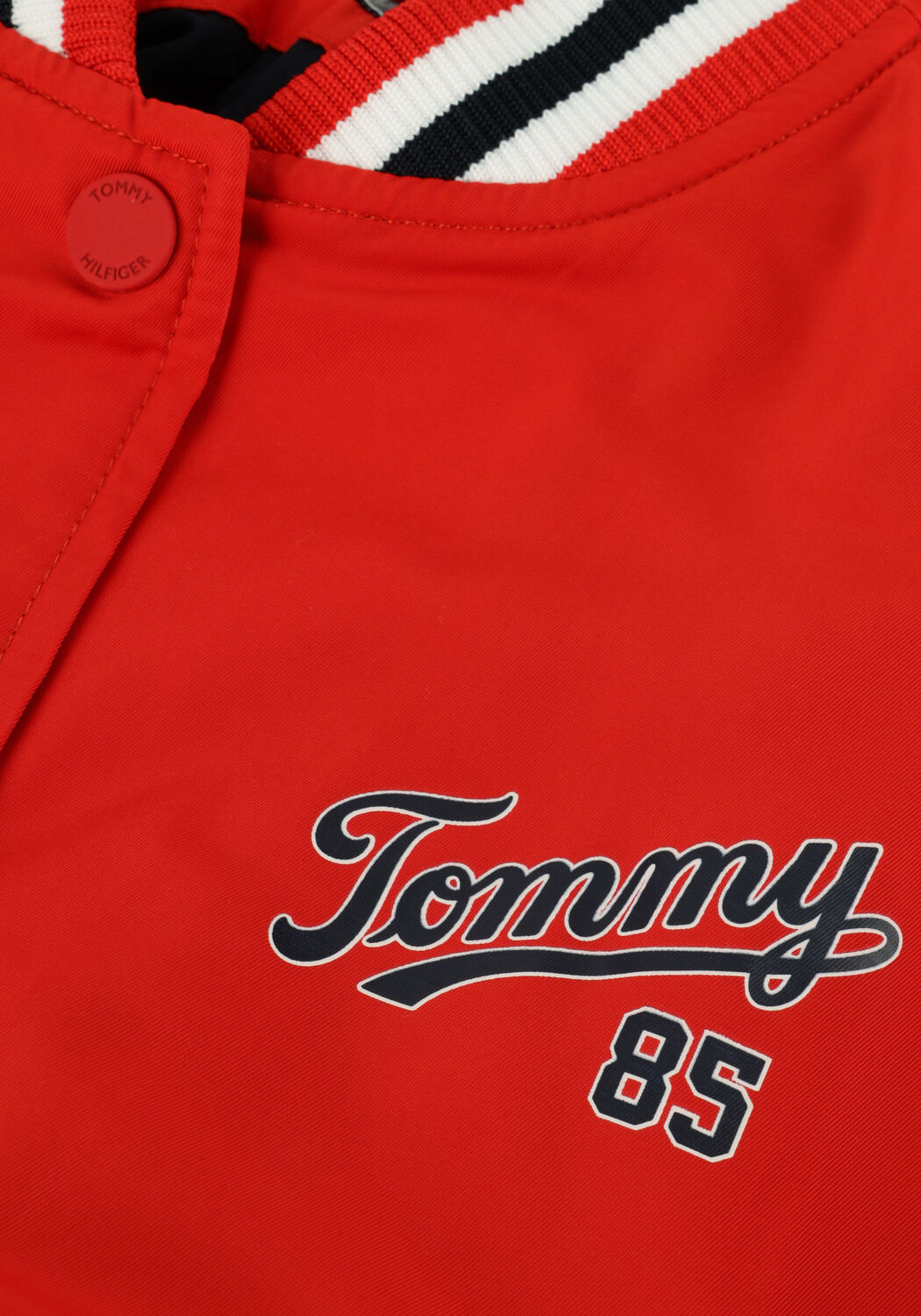 Rode TOMMY HILFIGER Jack TOMMY VARSITY BOMBER - large