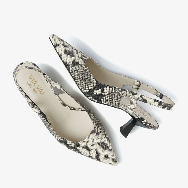 Grijze VIA VAI Slingbacks SUZY ALIYA - large