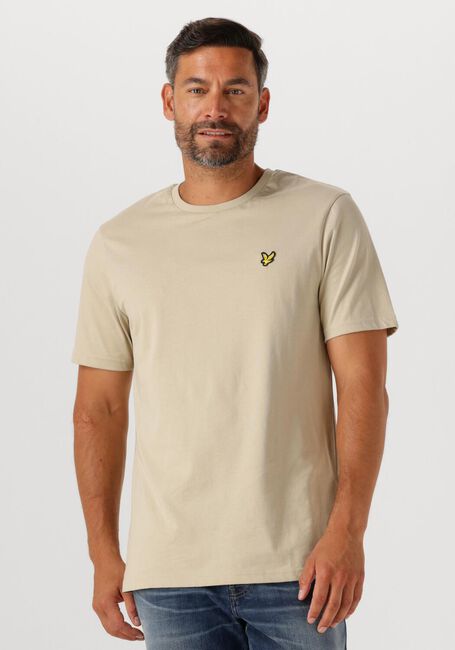Beige LYLE & SCOTT T-shirt PLAIN T-SHIRT - large