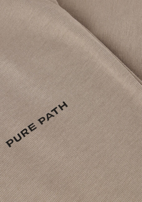 Taupe PURE PATH T-shirt LOOSE FIT T-SHIRTS CREWNECK SS106 Taupe PURE PATH T-shirt LOOSE FIT T-SHIRTS CREWNECK SS106 - large