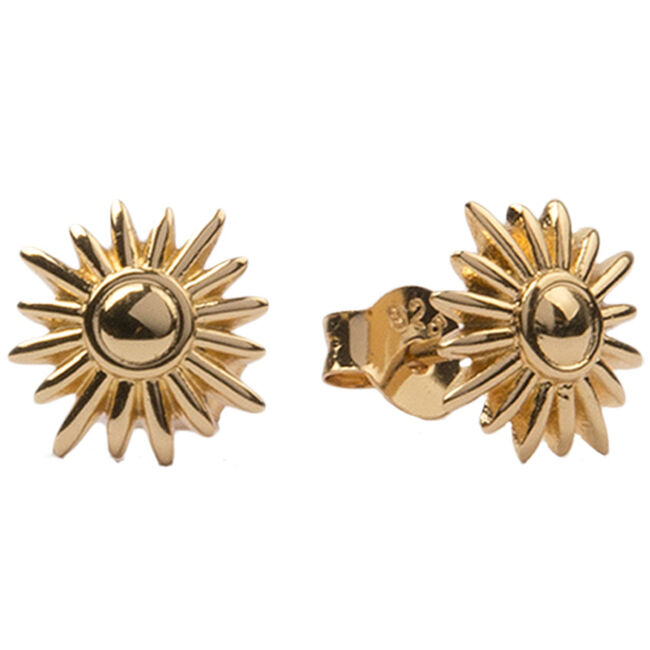 Gouden ATLITW STUDIO Oorbellen PARADE EARRINGS SUN - large