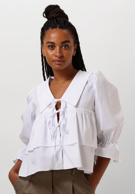 Witte CO'COUTURE Blouses CO CRISP COLLOR BLOUSE - large
