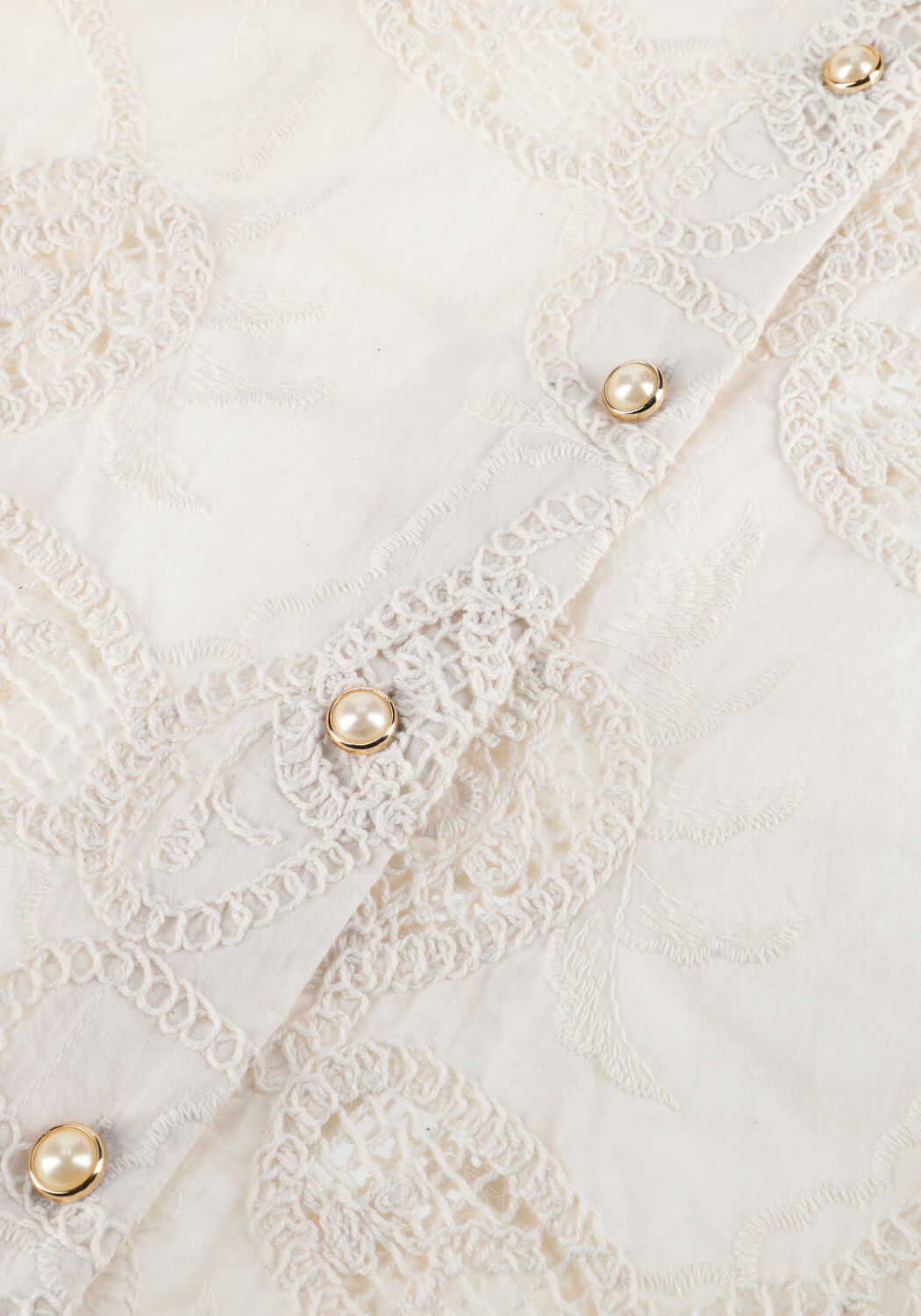 Gebroken wit FREEBIRD Blouses WV-COTTON-EMBRO-26-1 - large