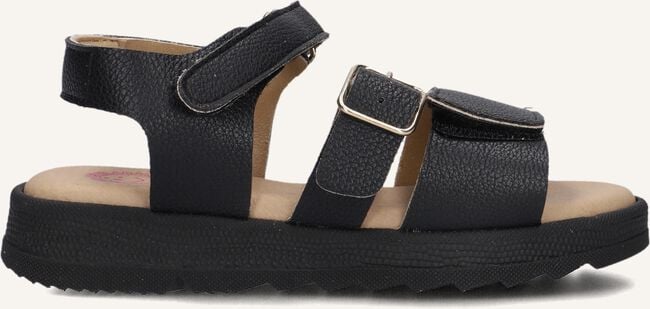 Zwarte DEVELAB Platte sandalen 44718 Zwarte DEVELAB Platte sandalen 44718 - large