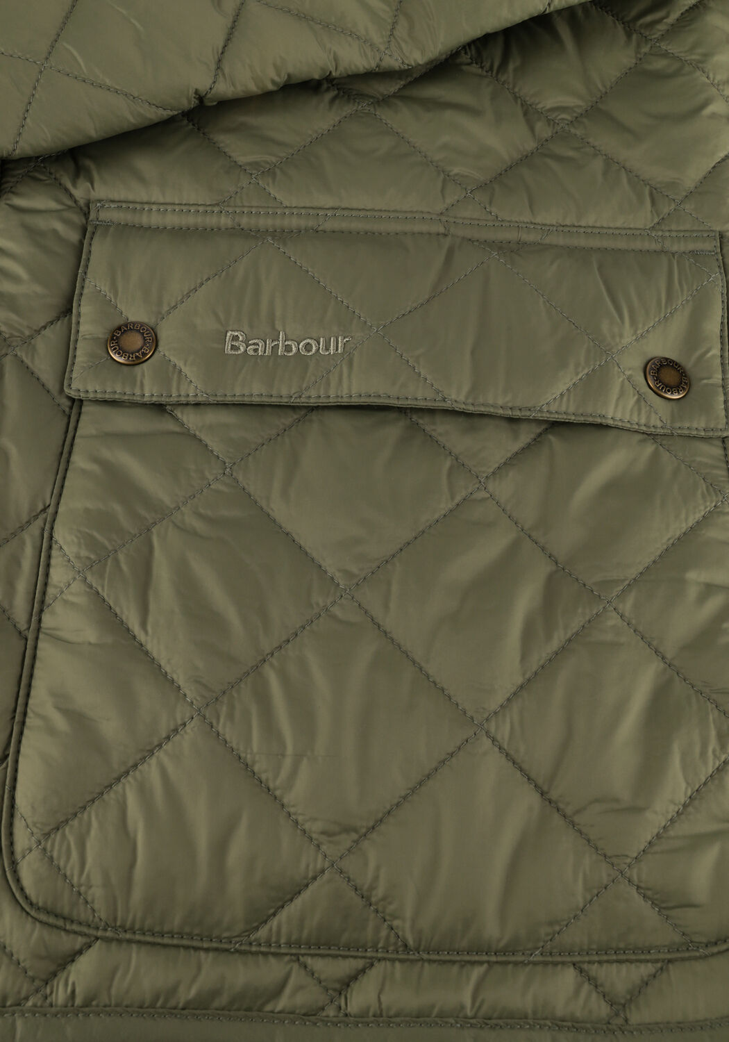 Groene BARBOUR Gewatteerde jas CITY BEDALE QUILTED - large