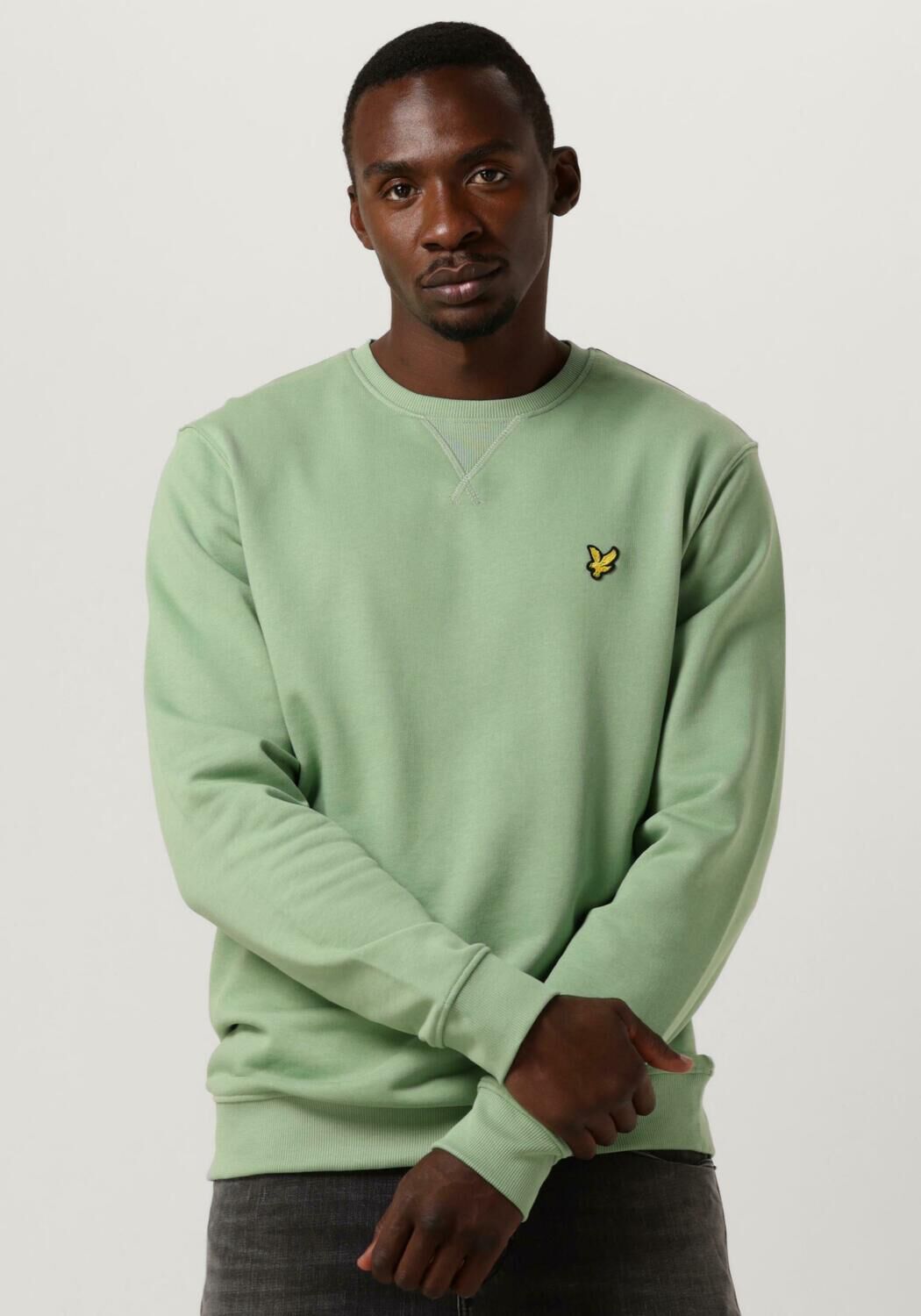 Lyle and scott trui groen sales