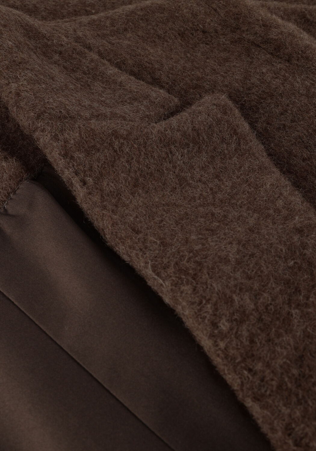 Grijze OBJECT Mantel OBJOLGA WOOL COAT NOOS - large