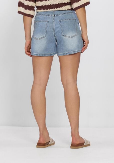Blauwe OBJECT Shorts OBJROSIE MW LO DENIM SHORT - large