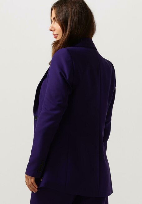 Paarse JANSEN AMSTERDAM Blazer WQ238 WOVEN BLAZER WITH LONG SLEEVE - large
