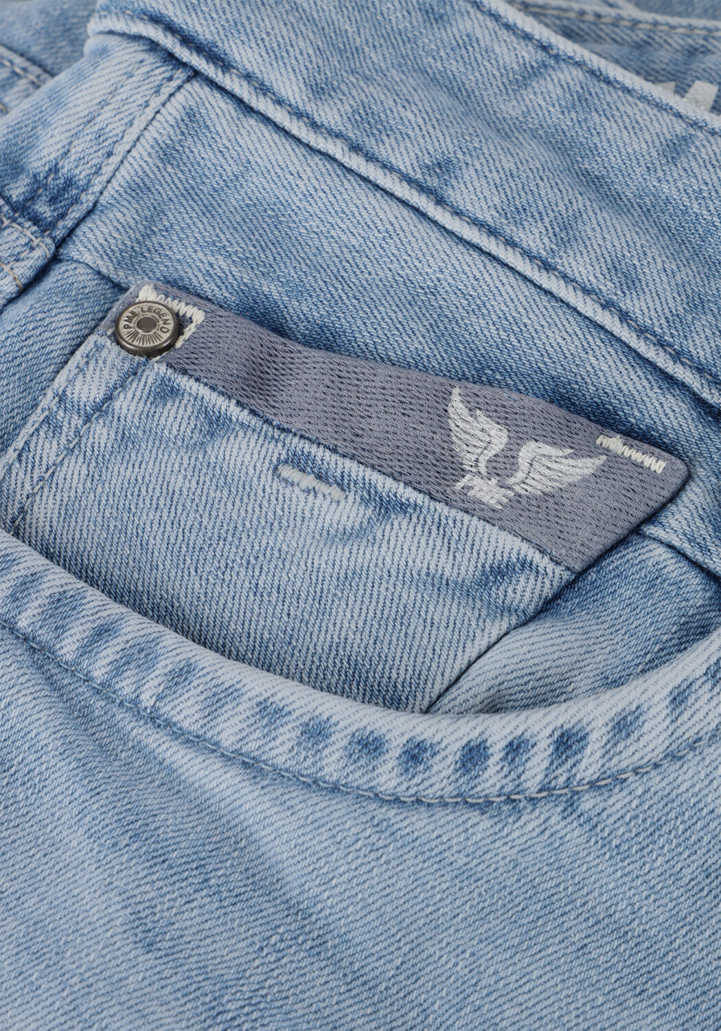 Lichtblauwe PME LEGEND Slim fit jeans COMMANDER 3.0 - large