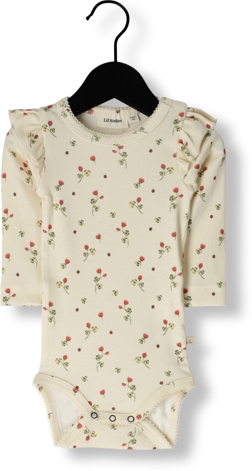 LIL' ATELIER Baby Boxpakken Nbflavo Eve Ls Slim Body Lil Ecru