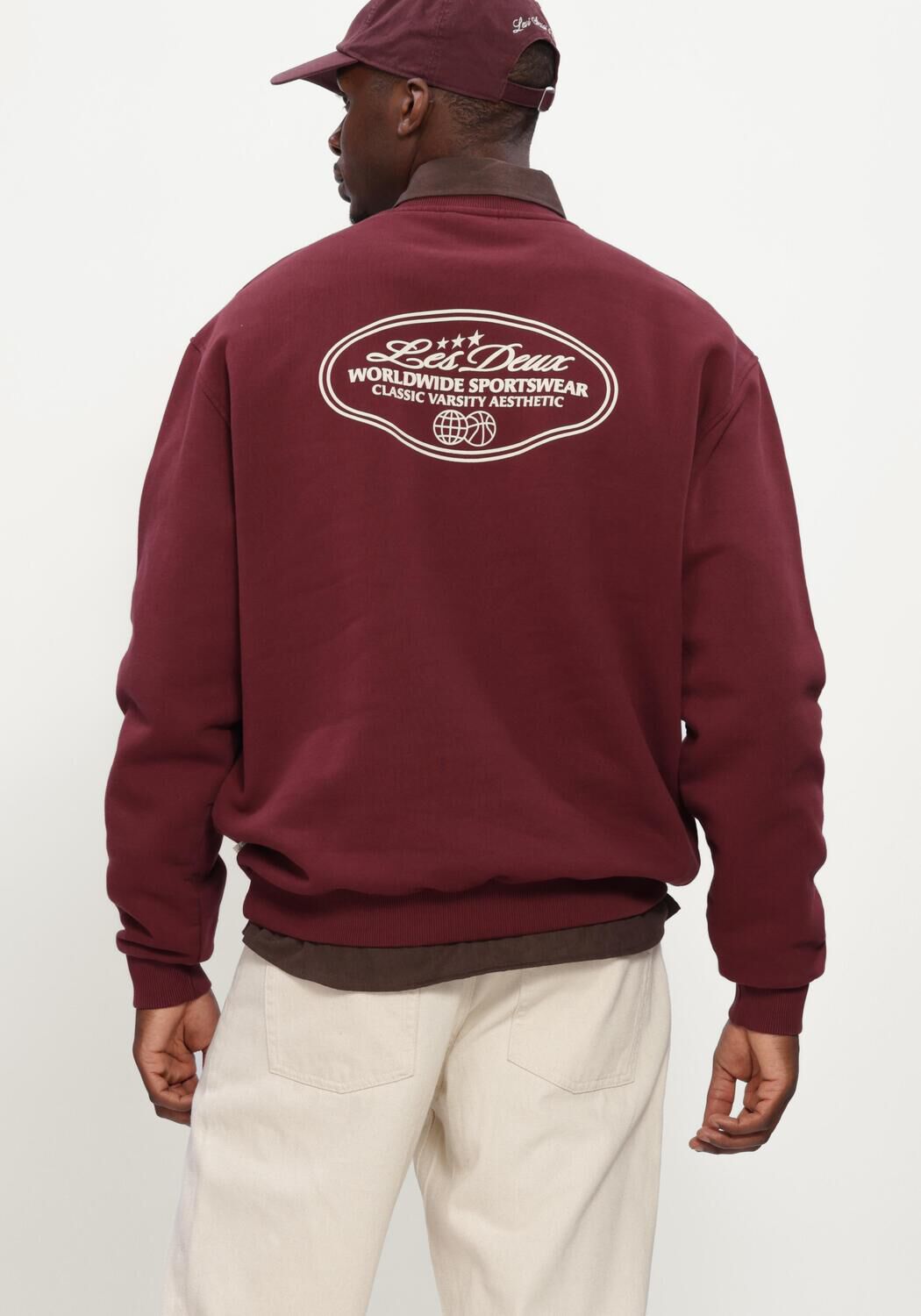 Rode LES DEUX Sweater WORLDWIDE SWEATSHIRT - large