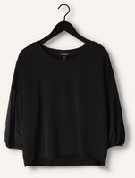 Zwarte 10DAYS Trui SOFT SWEATER VOILE Zwarte 10DAYS Trui SOFT SWEATER VOILE - medium