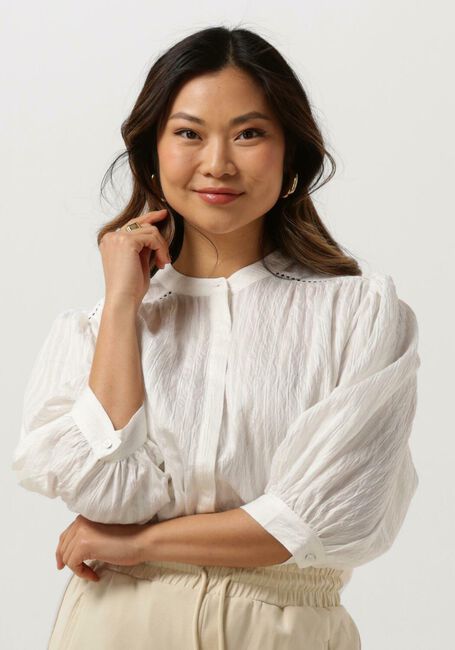 Ecru SIMPLE Blouses WV-VIS-STRUC-24-1 - large