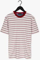 Rode SCOTCH & SODA T-shirt WAFFLE JERSEY BRETON T-SHIRT