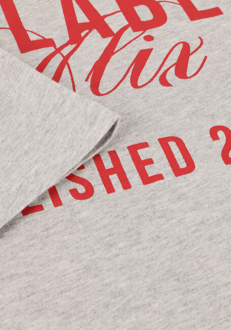 Lichtgrijze ALIX THE LABEL T-shirt LADIES KNITTED THE LABEL T-SHIRT Lichtgrijze ALIX THE LABEL T-shirt LADIES KNITTED THE LABEL T-SHIRT - large