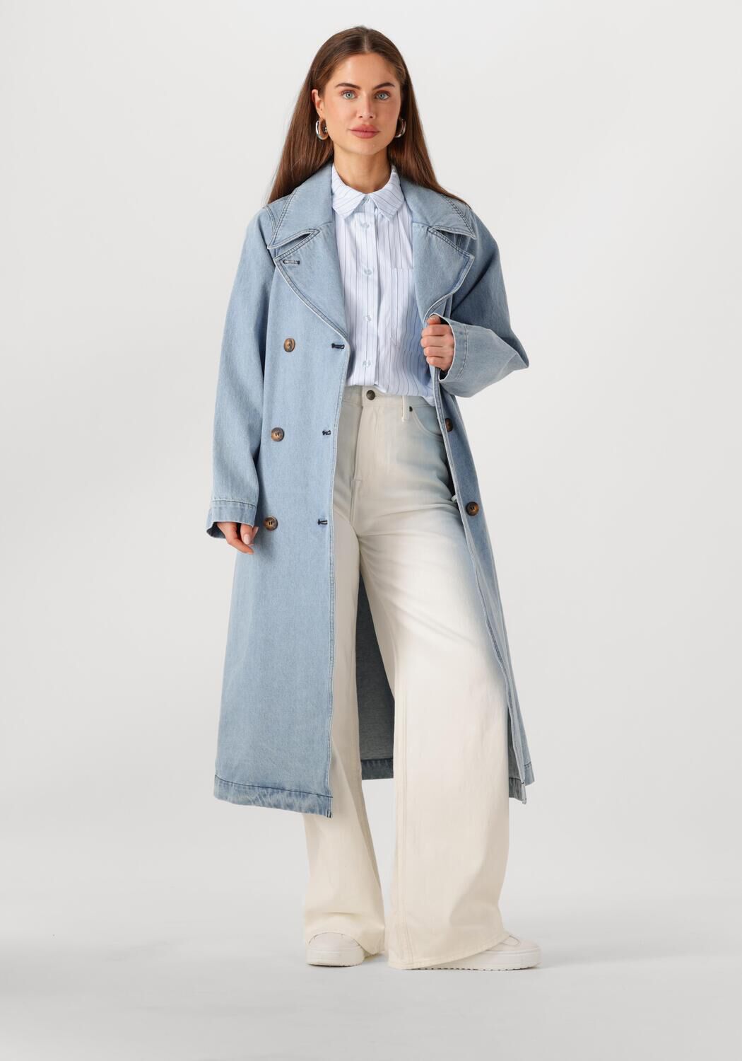 MODSTRÖM Modström Dames Jassen Madelinemd Denim Jacket Blauw