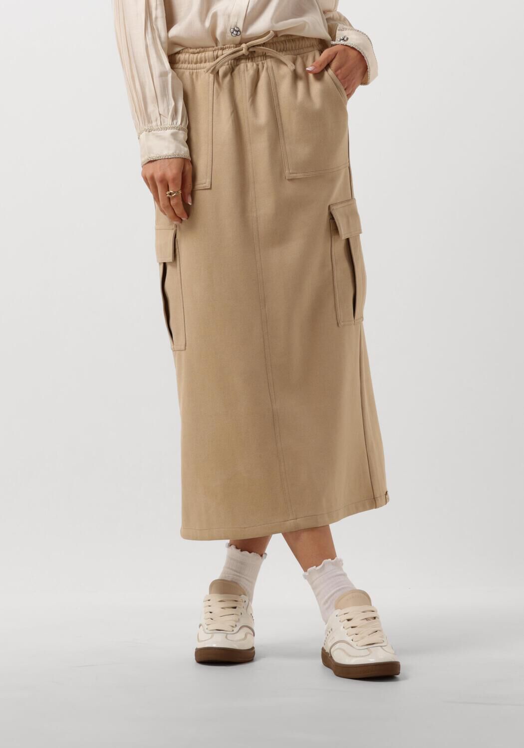 NUKUS Dames Rokken Brooklyn Skirt Zand