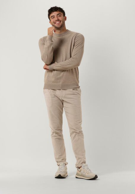 Beige ANERKJENDT Trui AKSAIL COTTON SILK KNIT - large