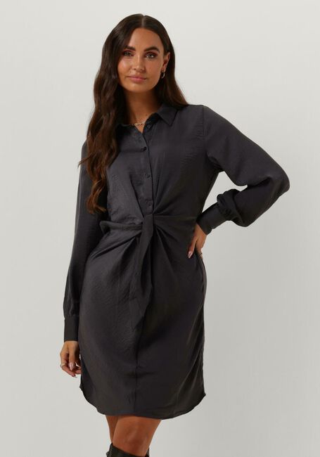 Grijze MY ESSENTIAL WARDROBE Mini jurk HILOMW KNOT DRESS - large
