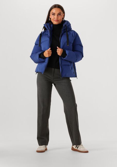 Blauwe MSCH COPENHAGEN Gewatteerde jas MSCHPAVINARIA SHORT JACKET - large