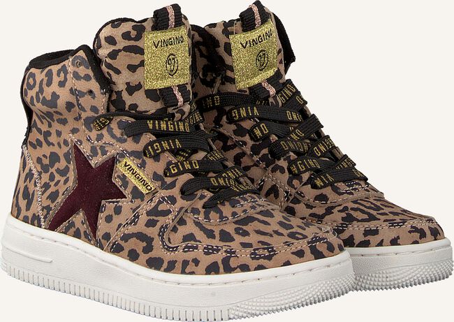 Bruine VINGINO Hoge sneakers LOTTE MID Bruine VINGINO Hoge sneakers LOTTE MID - large