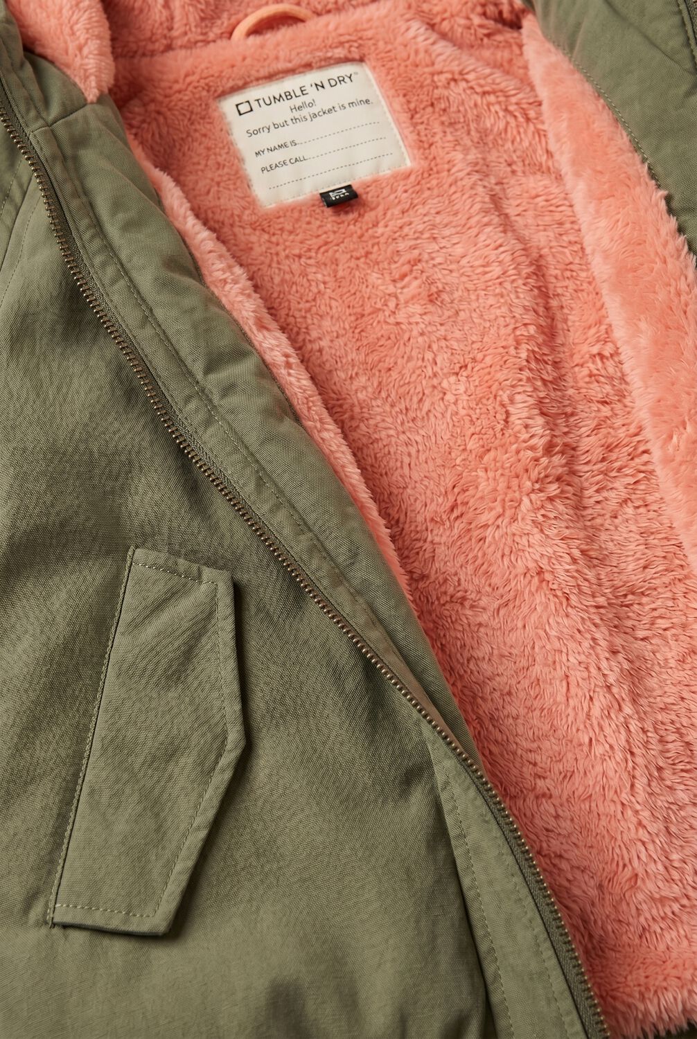 TUMBLE 'N DRY Meisjes Jassen Parker Khaki