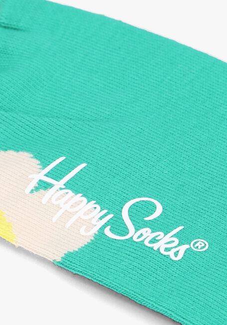 Groene HAPPY SOCKS Sokken SMILEY DAISY - large