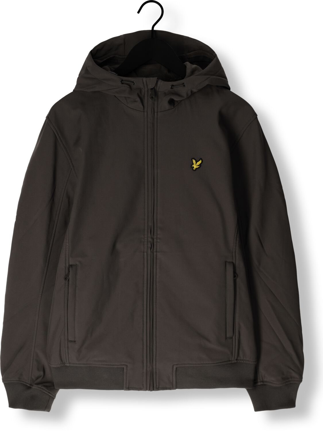 LYLE & SCOTT Heren Jassen Fleece Back Softshell Jacket Donkergrijs