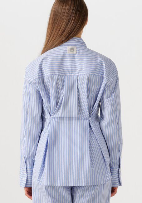 Blauwe SECOND FEMALE Blouses TENBY AJUSTABLE SHIRT - large