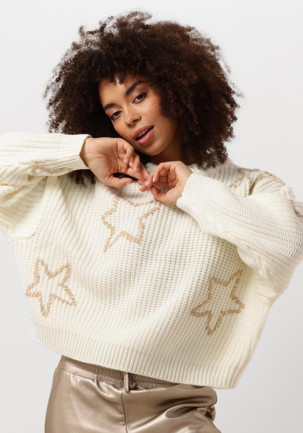 NUKUS Dames Truien & Vesten Atlanta Pullover Ecru