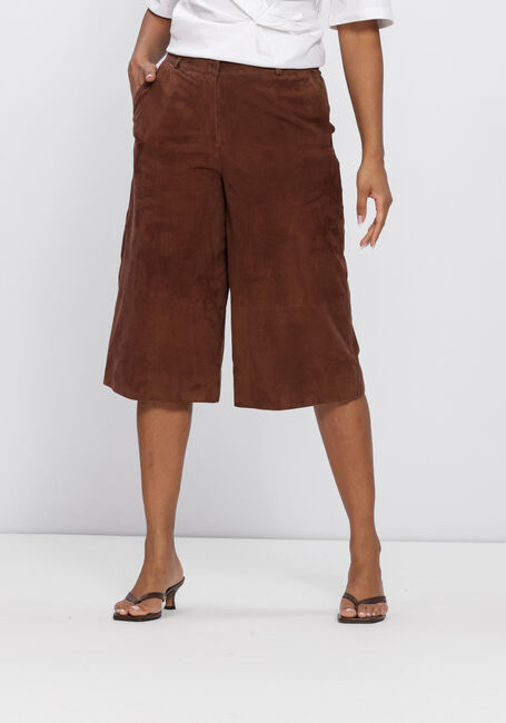 Bruine STUDIO AR Bermuda's MATILDE GOAT SUEDE - large
