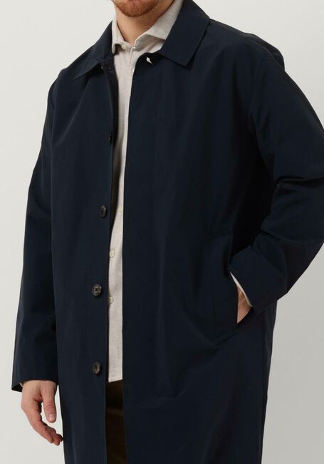 Donkerblauwe SELECTED HOMME Regenjas SLHDALTON MAC COAT W - large