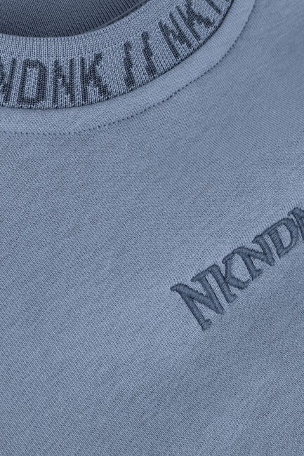 Blauwe NIK & NIK Sweater SQUEEZED LOGO SWEATSHIRT - large