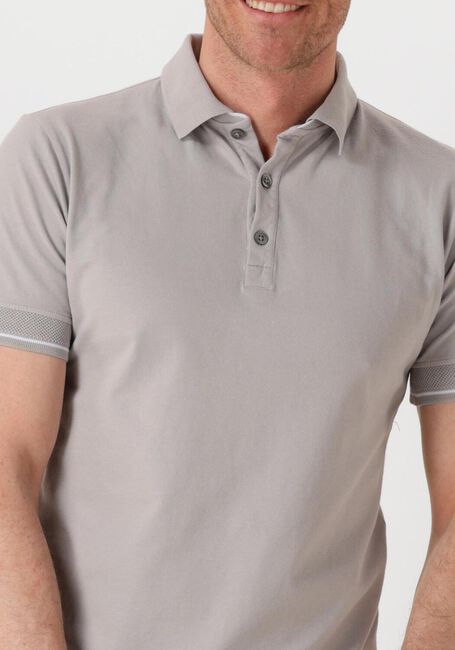 Lichtgrijze GENTI Polo POLO 3 BUTTON SS J2001-1212 - large