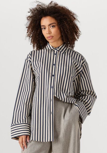 Blauwe SECOND FEMALE Blouses AILA SHIRT - large