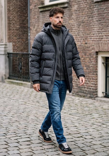 Grijze AIRFORCE Parka's CHUCK PARKA - large
