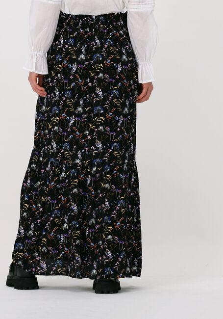 Multi COLOURFUL REBEL Maxirok RIVE WILD FLOWER HIGH LOW SKIRT - large