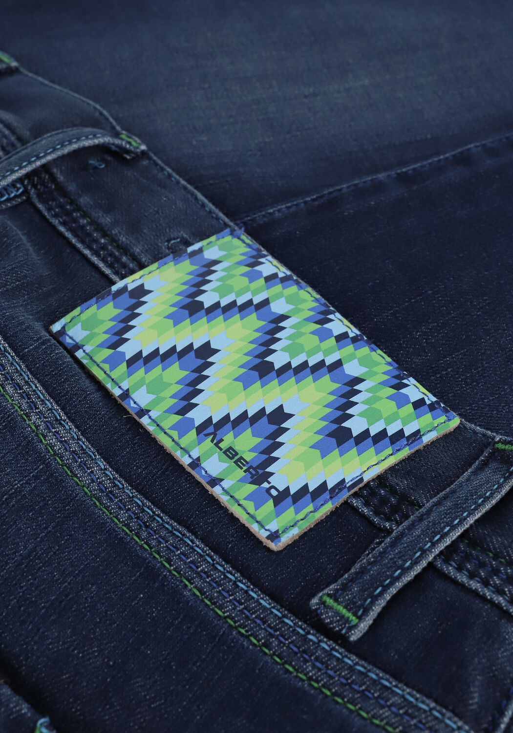 Blauwe ALBERTO Slim fit jeans SLIM - large