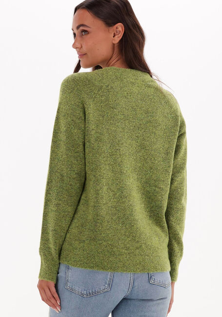 Groene SELECTED WOMEN Trui LULU LS KNIT O-NECK B - large