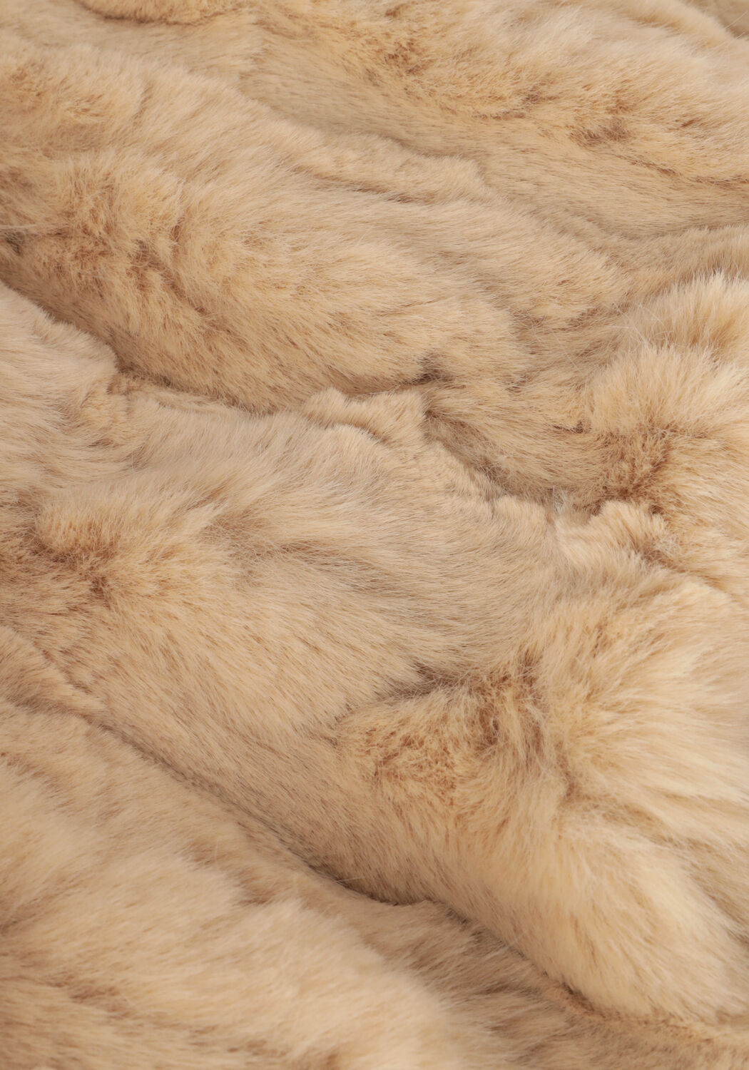 Bruine RUBY TUESDAY Bodywarmer CLEA SOFT FUR BODYWARMER LARGE COLLAR - large