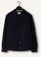 Donkerblauwe ANERKJENDT Overshirt AKLION BOILED WOOL OVERSHIRT Donkerblauwe ANERKJENDT Overshirt AKLION BOILED WOOL OVERSHIRT - medium