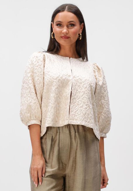 Creme BY-BAR Blouses MAURI CHEETAH BLOUSE - large