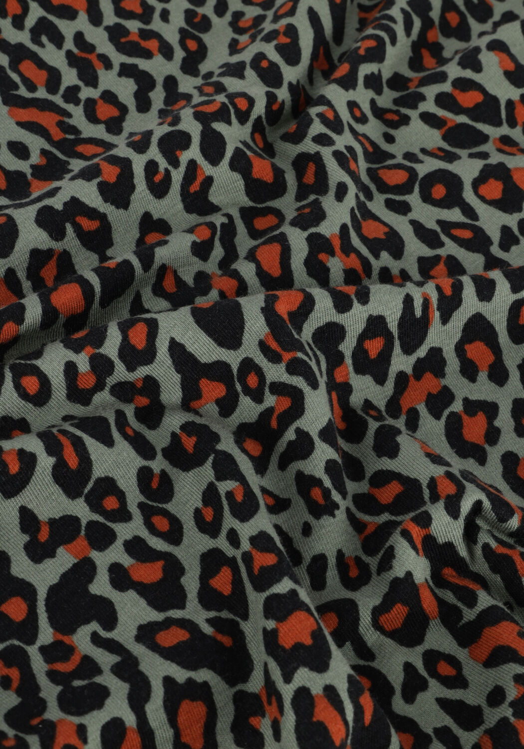 Groene SCOTCH & SODA Coltrui ALL OVER PRINTED MOCKNECK LONGSLEEVE T-SHIRT - large