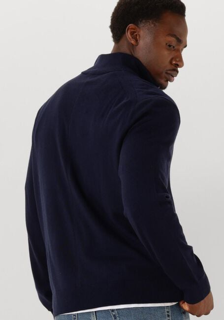 Donkerblauwe CALVIN KLEIN Trui LS 100% MERINO QZ 14GG - large